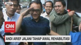 Andi Arief Jalani Tahap Awal Rehabilitasi