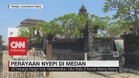 Perayaan Nyepi di Medan