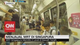 Menjajal MRT di Singapura