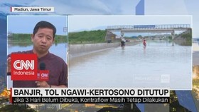 Banjir, Tol Ngawi-Kertosono Ditutup