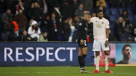 FOTO: Drama VAR dan Sukses Man United Kalahkan PSG