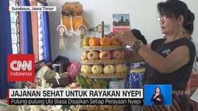 Jajanan Khas Bali Rendah Kolesterol Warnai Perayaan Nyepi
