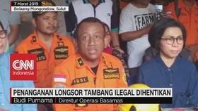 Penanganan Longsor Tambang Ilegal Dihentikan