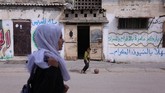 FOTO: Perempuan Gaza di Antara Harapan dan Pengangguran Perempuan di Jalur Gaza, Palestina harus hidup di dalam pengangguran dan tingkat kemiskinan yang tinggi.