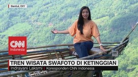 Tren Wisata Swafoto di Ketinggian