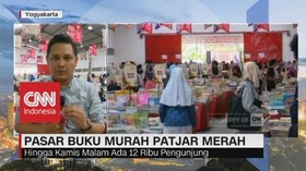 Festival Buku Murah 'Patjar Merah' Diserbu Pecinta Buku