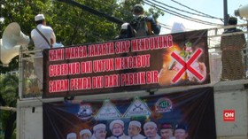 VIDEO: Massa Demo Tuntut Pemprov Lepas Saham Bir