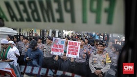 Demo di DPRD, FPI Serukan Larangan Pilih Partai Pro Saham Bir