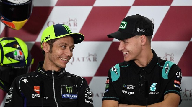 Fabio Quartararo mengatakan Marc Marquez merupakan pebalap sakti, namun Valentino Rossi masih menjadi idolanya.