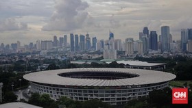 GBK Seperti Kota Isolasi Jelang Pembukaan Liga 1 2021