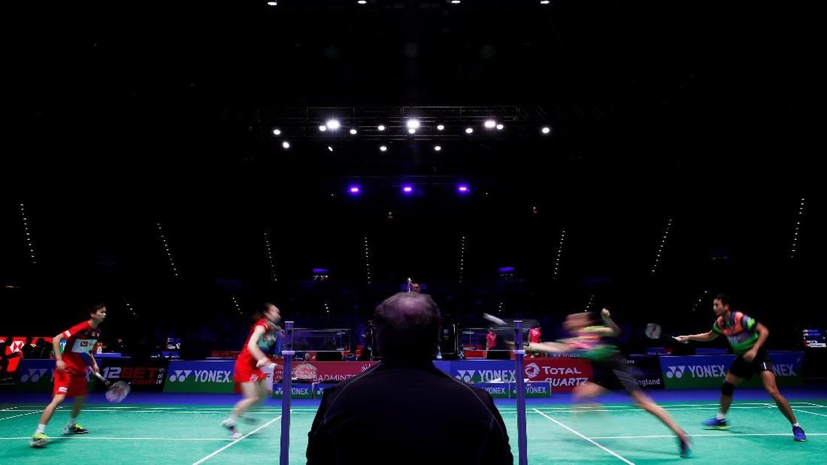 FOTO: Aksi Wakil Indonesia di Perempat Final All England