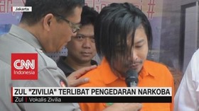 Zul 'Zivilia' Terlibat Pengedaran Narkoba