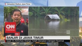 Banjir Jatim, Sawah Terendam Banjir & Terancam Puso