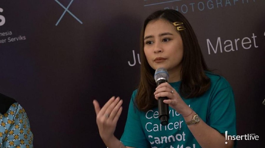 Prilly Latuconsina ikut ambil bagian dalam perayaan Hari Perempuan Sedunia 2019