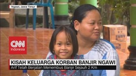 Kisah Keluarga Korban Banjir Ngawi