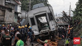 Total 19 Penumpang KRL Anjlok Terluka, 14 Masih Dirawat RS
