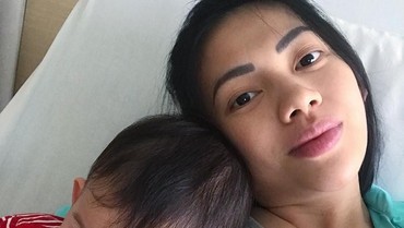 Intip Potret Gemas Anak Kedua Kezia Karamoy