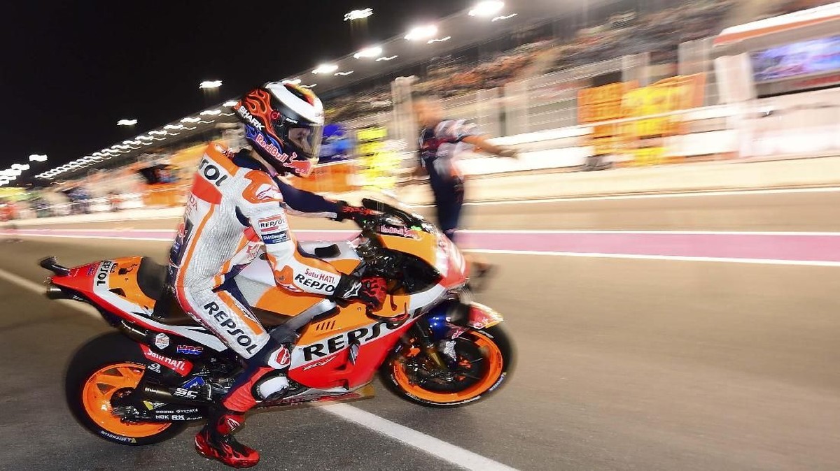 FOTO: Persaingan Sengit di Kualifikasi MotoGP Qatar 2019