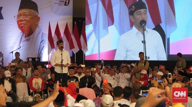 Jokowi optimistis bisa membalikkan keadaan di Jawa Barat setelah pada Pilpres 2014 lalu dikalahkan Prabowo di Tanah Pasundan.