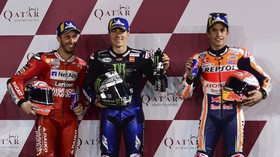 FOTO: Persaingan Sengit di Kualifikasi MotoGP Qatar 2019