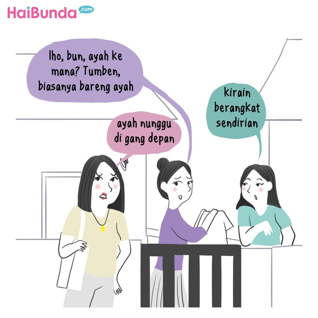 Tetanga kepo memang bikin sebal ya, Bun. Seperti yang dialami Bunda di komik ini. Bunda sendiri punya pengalaman apa terkait tetangga yang kepo abis?