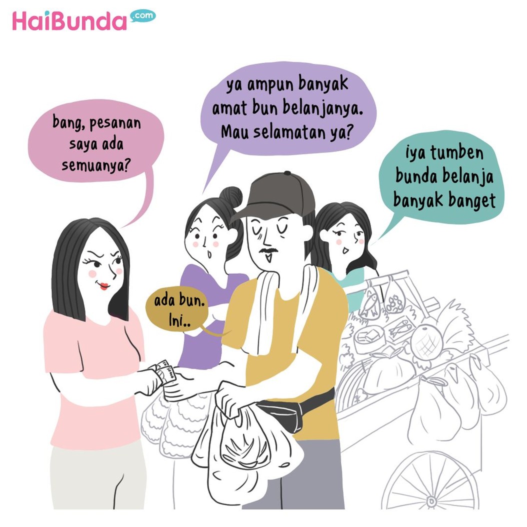 Tetanga kepo memang bikin sebal ya, Bun. Seperti yang dialami Bunda di komik ini. Bunda sendiri punya pengalaman apa terkait tetangga yang kepo abis?
