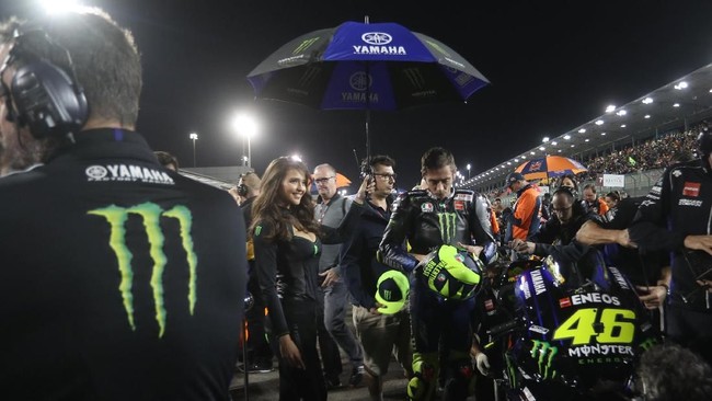 Pebalap Monster Energy Yamaha Valentino Rossi merasa tidak cukup kuat bersaing masuk dalam podium MotoGP Qatar 2019 dan finis di peringkat kelima.