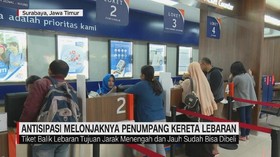 KAI Surabaya Siapkan 47 Ribu Tiket Mudik Per Hari