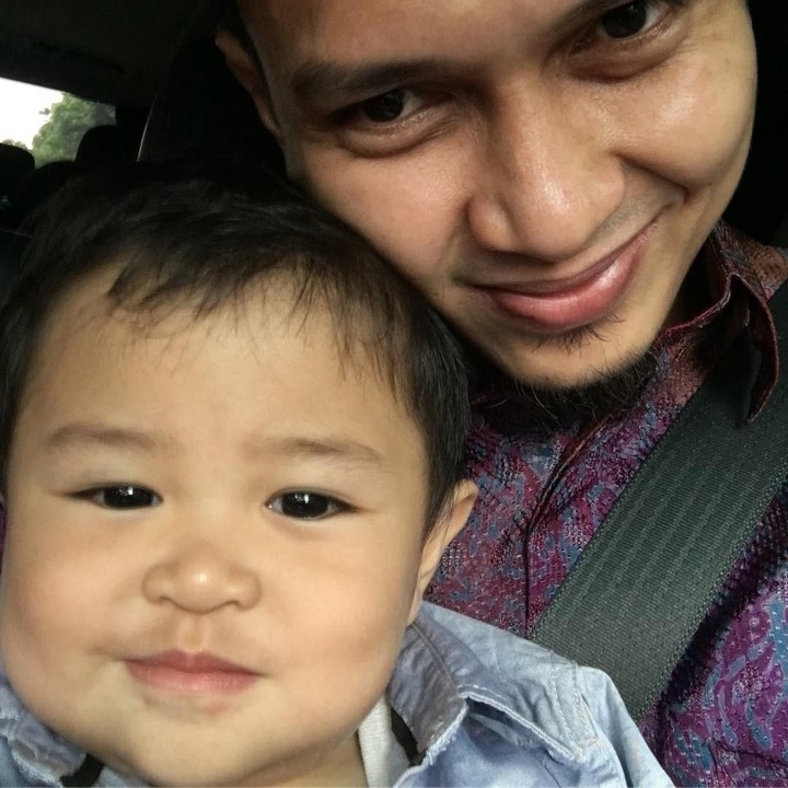 <p>Mohammad Ahsan dipanggil oleh anak-anaknya dengan sebutan 'Babah'. (Foto: Instagram @king.chayra)</p>