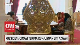 Detik-detik Pertemuan Jokowi dengan Siti Aisyah di Istana