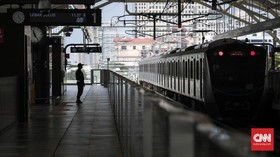FOTO: MRT Bikin Wajah Jakarta Kian Cantik