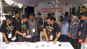 VIDEO: KPU Gelar Simulasi Pemilu