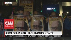 Aksi Diam 700 Hari Kasus Novel