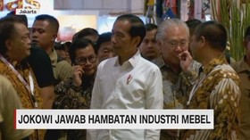 Jokowi Jawab Hambatan Industri Mebel