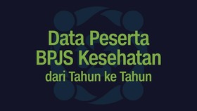 INFOGRAFIS: Data Peserta BPJS Kesehatan dari Tahun ke Tahun