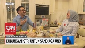 Dukungan Istri Untuk Sandiaga Uno