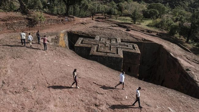 Berikut lima fakta Lalibela yang bisa, situs warisan UNESCO di Ethiopia yang kini dikuasai pemberontak.