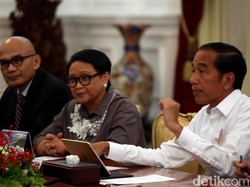 Jokowi Puji Menlu Retno soal Palestina: Di PBB Paling Lantang