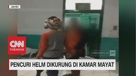 Pencuri Helm Dikurung di Kamar Mayat
