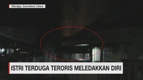 Istri Terduga Teroris Meledakan Diri