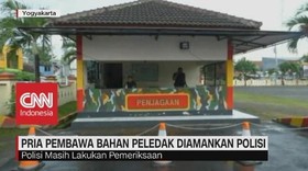Pria Pembawa Bahan Peledak Diamankan Polisi di Yogyakarta