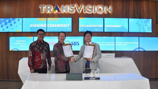 Transvision menjadi pihak yang satu-satunya memiliki hak untuk mendistribusikan channel SBS-In, konten premium Korea Selatan di Indonesia.
