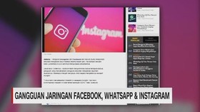 Gangguan Jaringan Facebook, Whatsapp & Instagram