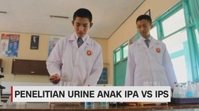 Penelitian Urine Anak IPA VS IPS