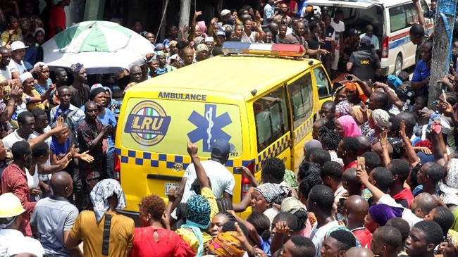 FOTO: Insiden Bangunan Runtuh di Nigeria yang Terus Terulang
