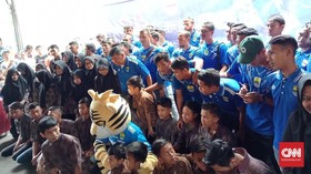 Ulang Tahun ke-86, Persib Gelar Syukuran di Panti Asuhan