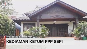 Kediaman Ketum PPP Romahurmuziy Sepi