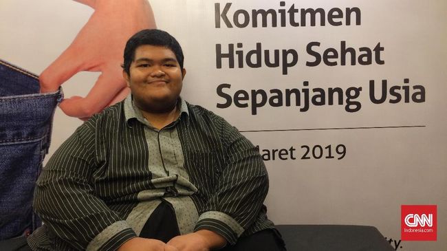 Dengan berat badan 239 kilogram, Naufal mudah lelah. Namun, berkat bedah bariatrik, bergerak jadi ringan baginya saat ini.