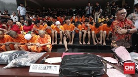 Empat Hari, Ratusan Penjahat Jalanan di Jakarta Diciduk