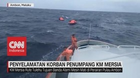 Penyelamatan Korban Penumpang KM Mersia
